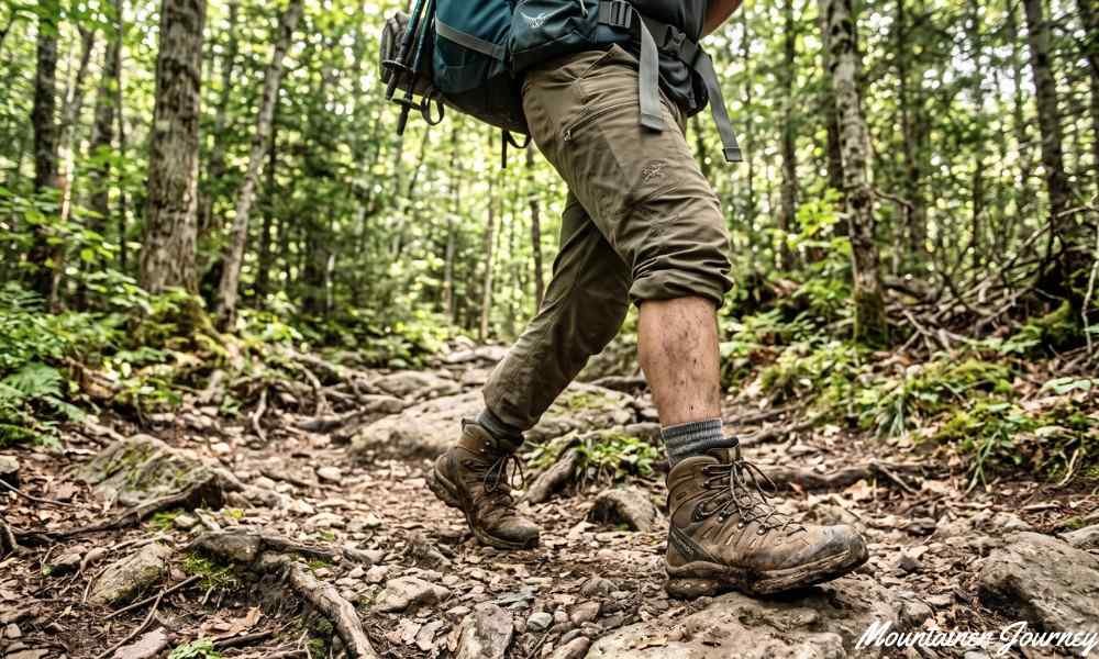 General backpacking gear suitable for hiking sections of the Appalachian Trail